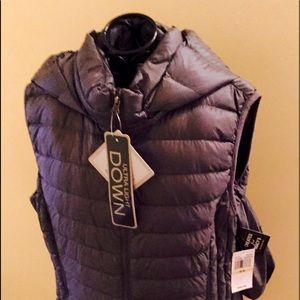 NWT- Ultra light down Weathered Slate Vest
